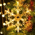 thumbnail image 2 of Luz navideña con ventosa Luz de ventosa de Navidad Luz de hadas de Navidad LED para interior (L), 2 of 5