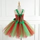 thumbnail image 5 of Vestido de tutú navideño para niña pequeña, vestido sin mangas para desfile, vestido de disfraz de cosplay para fiesta de Navidad, 5 of 6