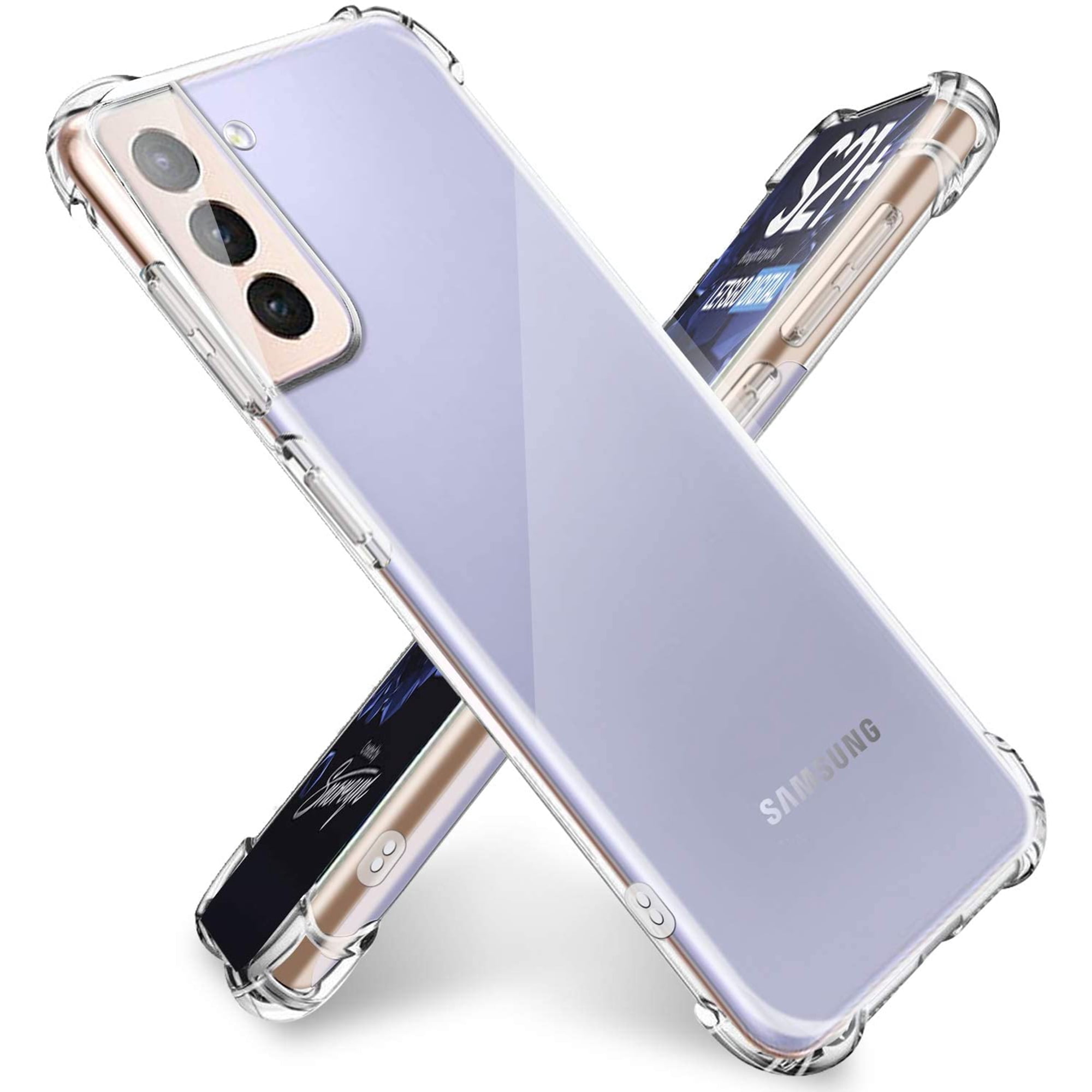 Samsung Galaxy S21 5G Clear Case, Dteck Lightweight Slim Fit Crystal Transparent Case Soft TPU Back Cover For Samsung Galaxy S21 6.2 inch 2021