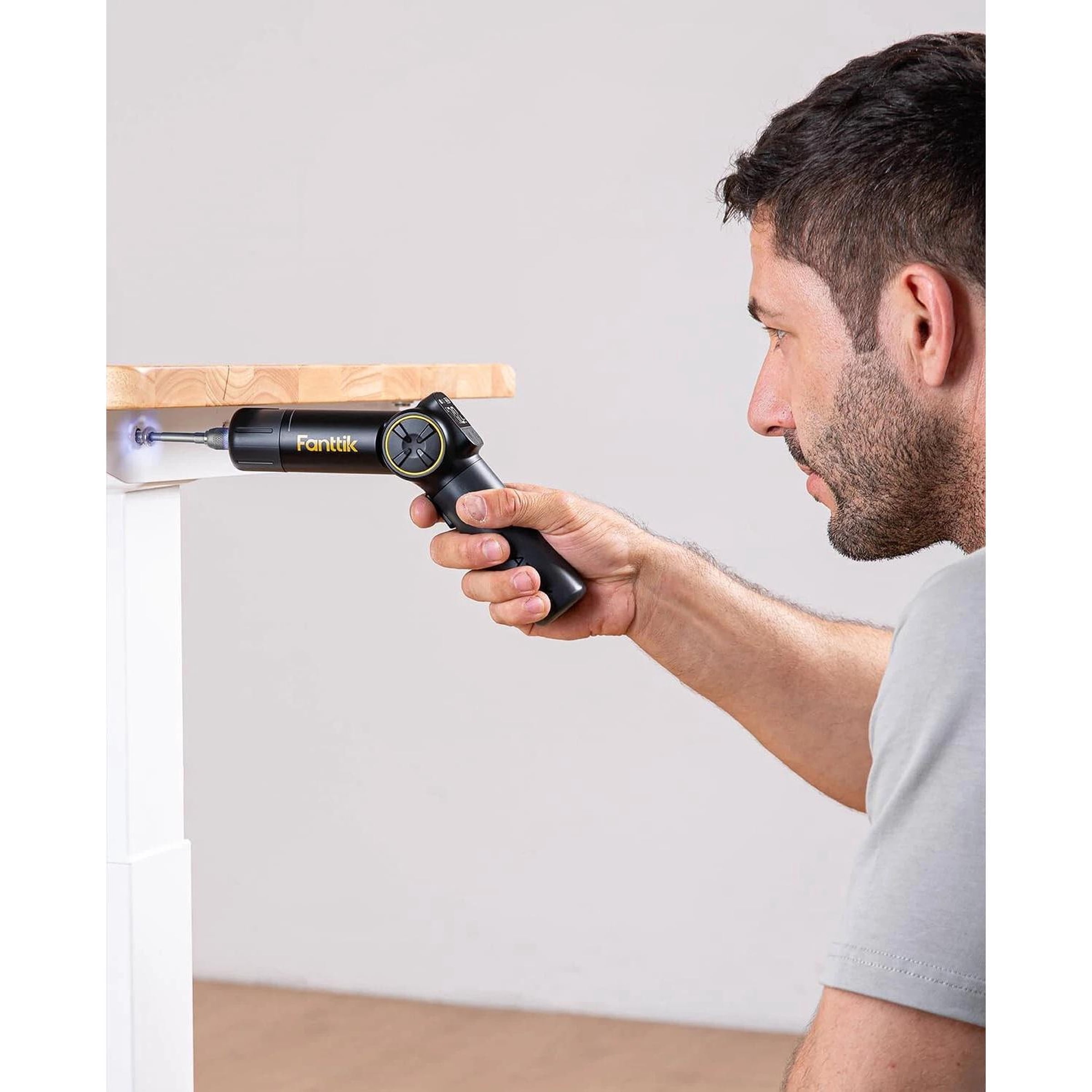 S1 APEX 3.7V Electric Screwdriver, Pivot Handle Screwdriver, Max 7N.m High Torqu