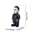 thumbnail image 2 of Decoraciones De Halloween Personajes De Cara Blanca De Miedo Artesanía De Resina Personajes De Películas Clásicas Figuras Adornos Decorativos De Halloween Advancent HA037505-00, 2 of 6