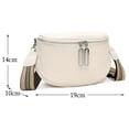 thumbnail image 2 of Bolso bandolera para mujer Bolso de pecho con correa ancha para mujer, 2 of 5