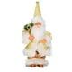 thumbnail image 1 of Figura navideña de Papá Noel de pie, regalo de muñeco de Papá Noel, decoración de mesa para Navidad, para cumpleaños en interiores, festivales al aire Amarillo, 1 of 10