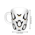 thumbnail image 2 of Yiaed Lovely Penguin Print Ceramics Coffee,Large Handle Design,Extra Large Tea and Coffee Cup for Office and Home Mugs, 2 of 6