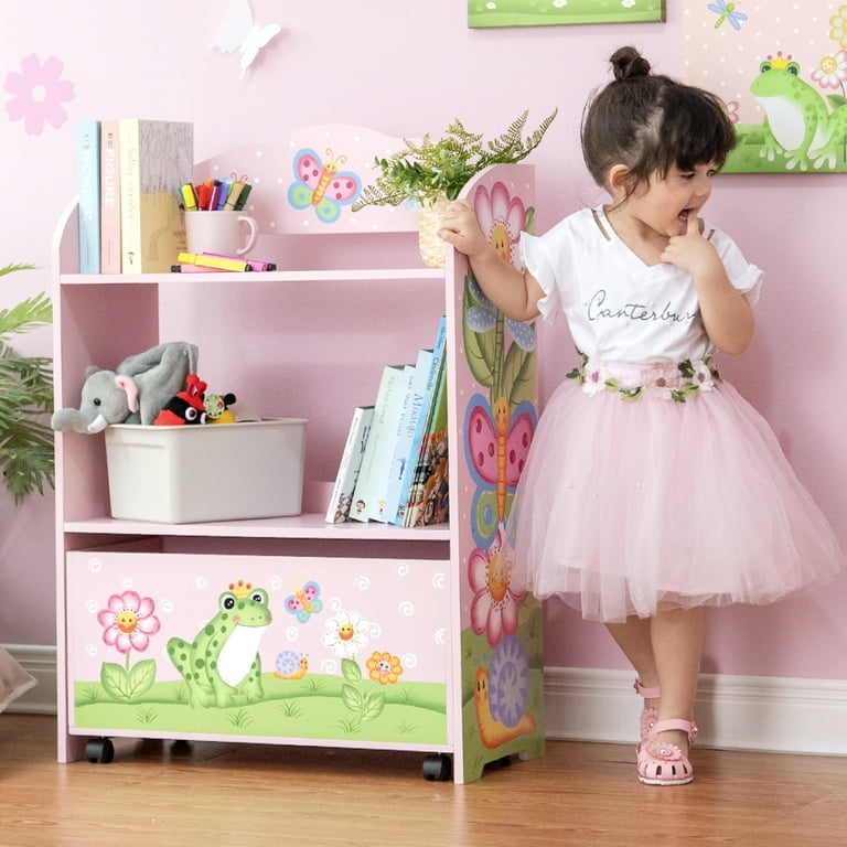 Fantasy Fields Magic Garden Kids 2-Tier Rolling Storage