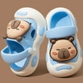 thumbnail image 2 of LRen Kids Cute Clogs Cartoon Garden Shoes Toddler Slides Sandals Indoor Outdoor Children Water Shower Slides Sandals, 2 of 4