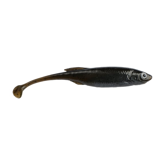 Berkley PowerBait Drip Swimmer 3in Green Pumpkin Shad