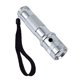 thumbnail image 4 of Mini linterna portátil con luz de antorcha de mano para mochileros, caminatas y caminatas plata, 4 of 8