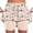 Khaki, variant on Boho Floral Skorts for Women High Waisted Stretchy Tennis Skirts with Shorts Mini Summer Workout Skorts Milk Silk Soft Athletic Pickleball Skort Khaki L