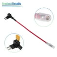 thumbnail image 4 of Unique Bargains 5 Set Universal Car Fuse Tap and Circuit Adapters 12V with 5A Blade Type Fuses, 4 of 8