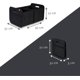 thumbnail image 5 of Car Folding Box, Collapsible Trunk Bag, Shopping Bag, Car Trunk Organizer, Collapsible Basket, Trunk Bag, Storage, Box, Black, 50cm x 32cm x 27cm, 5 of 5