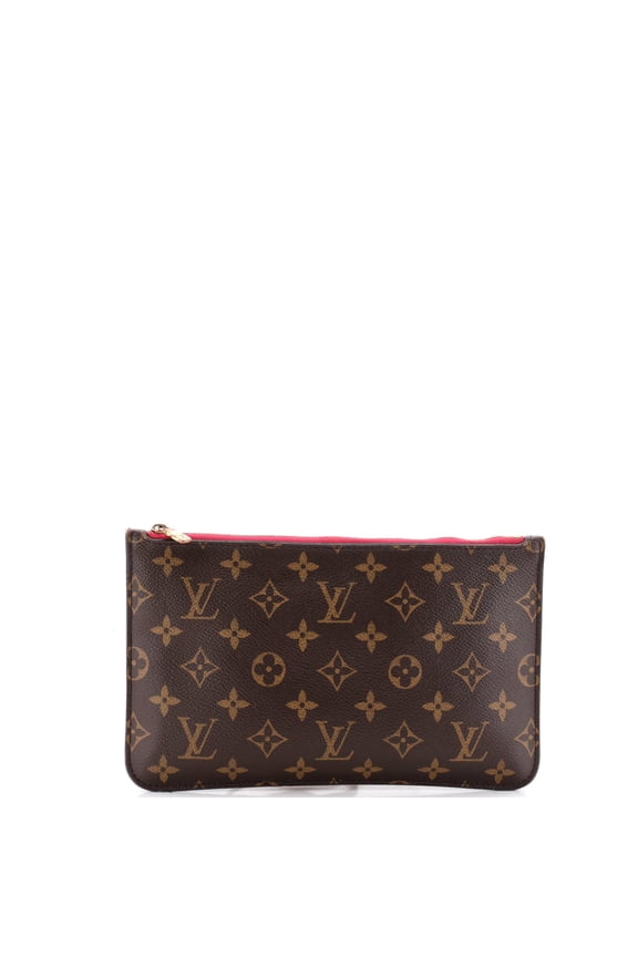 Pre-Owned Neverfull Pochette Monogram Canvas Large By Rebag