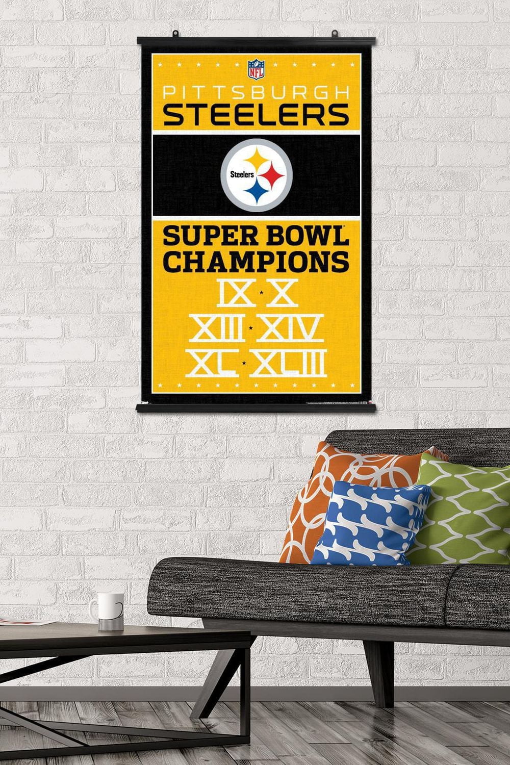 NFL Pittsburgh Steelers - Champions 13 Wall Poster