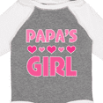 thumbnail image 4 of Inktastic Papas Girl Granddaughter Girls Long Sleeve Baby Bodysuit, 4 of 5