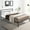 Charcoal grey, variant on Modern Twin Size Metal Bed - Stable, Comfort Bedroom Element, Black Frame , Comfortable Item,