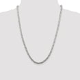 thumbnail image 5 of White Sterling Silver chain Byzantine 24 in 4 mm Fancy Necklace, 5 of 5