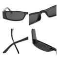 thumbnail image 3 of Rectangular sunglasses for women, slim classic rectangular, 3 of 5