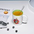 thumbnail image 5 of Taza de cerámica de Looney Tunes para hombres y mujeres, linda taza de café y agua para las vacaciones de Navidad, diseño único con asa para la oficina en casa, taza de café y té decorativa para, 5 of 5