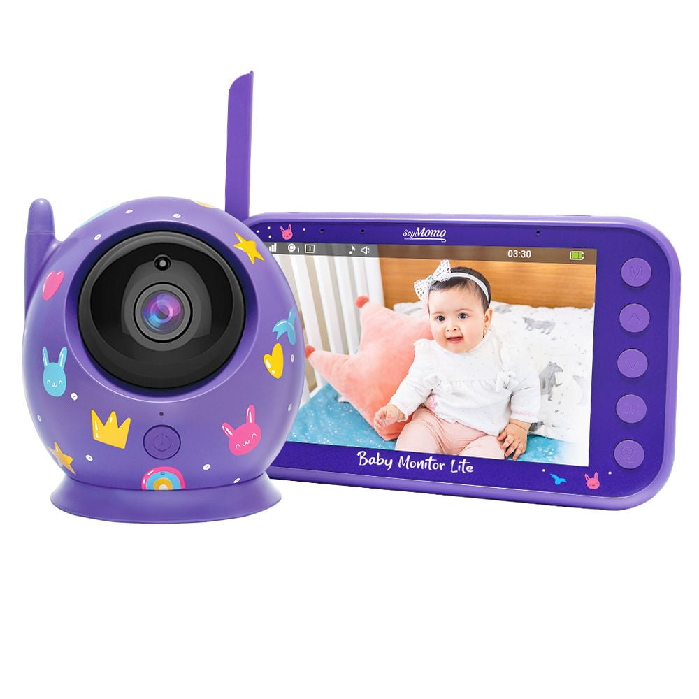 Video Monitor De Bebés Baby Monitor Lite Morado - Pantalla 4,3