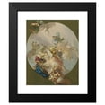 thumbnail image 2 of Giacinto Diana 15x18 Black Modern Framed Museum Art Print Titled - An Allegory of Peace, a Preparatory Study for a Ceiling, 2 of 5