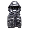 thumbnail image 1 of Sliktaa Veste sans manches imperméable brillante unisexe légère, 1 of 1