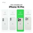 thumbnail image 2 of elago Hybrid Clear Case Compatible with iPhone 16 Pro Case Cover 6.3" - PC + TPU Hybrid Technology, Shockproof bumper, Raised Camera Protection, Durable Scratch-Resistant (Clear), 2 of 5