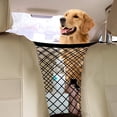 thumbnail image 7 of Dog Car Barrier, Dog Net for Car Between Seats, Pet Net Barrier Front Seat, Car Mesh Barrier Back Seat, Universal Stretchy Car Seat Storage Mesh Net, 7 of 7