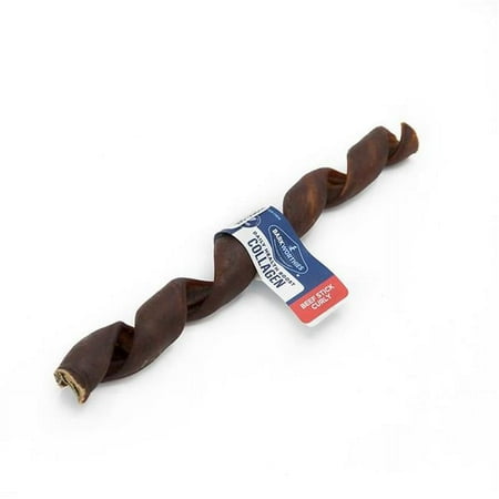 UPC: 0840139124259 | Barkworthies 840139124259 9 in. Collagen Curly Stick for Dog  20 Count