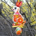 thumbnail image 5 of ZToonmas Easter Decorations Wooden Hanging Easter Tree Decoration -Laser Cut -Egg Rabbits Bunny Cute Rabbit Toys, 5 of 8