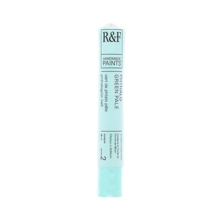 UPC: 0836943004474 | R&F Handmade Paints Pigment Stick 38ml Pthalo Green Pale