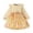 Beige, variant on HJYCHN Kids Dress Long Sleeve Butterfly Print Mesh Party Gown with Sash Bow for Girls Dress 12-18 Months