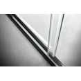 thumbnail image 5 of MoSweet Elegant 68'' - 72'' * 76" Frameless Shower Door with Finish in Chrome-Stainless steel, 5 of 6