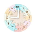 thumbnail image 1 of Wooden Shape Color Sorting Clock for Kids Teaching Time Number Blocks Puzzle Stacking Sorter Early Educational Toy Gift for Boys and Girls, 1 of 9