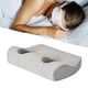 thumbnail image 1 of Almohada con orificio para la oreja Macarena Almohada ergonómica para dormir lateral transpirable Gris claro, 1 of 8
