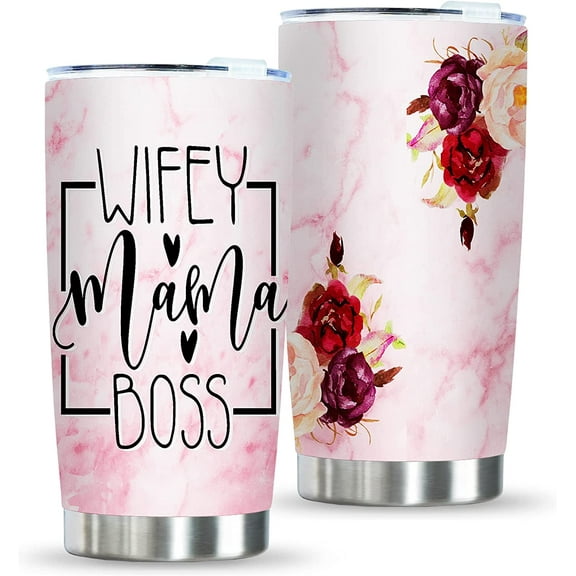 Valentines Day Gifts for Her, Anniversary Birthday Gifts for Wife, 20oz Stainless Steel Tumbler, Christmas Mothers Day Gifts for Wife from Husband, Romantic Gift for Her, Wife Gifts from Husband