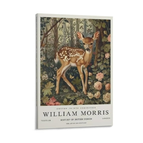 William Morris Print Painting (45) Poster Decorative Painting Canvas Wall Art Living Room Posters Bedroom Painting 12x18inch(30x45cm)