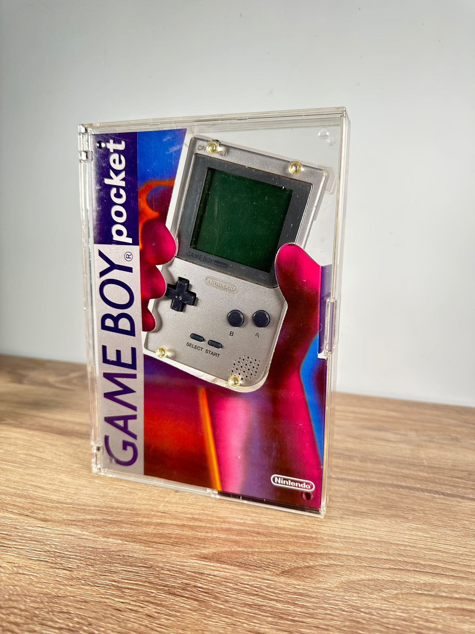 nakke Ønske Undertrykke Authentic Nintendo GameBoy Pocket Console Silver with Original Case, Game  Boy Tested %100 OEM Works Great, Rare Collectable - Walmart.com