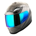 thumbnail image 2 of WOW Motorcycle Full Face Helmet Street Bike BMX MX Youth Kids HKY-B15 Spider Black, 2 of 7
