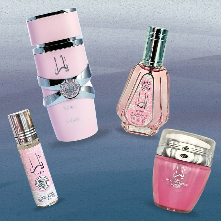 YARA Eau de Parfum ピンク100ml Yara 100ml (3.4 oz) by Lattafa & Yara Mini 50ml (1.7 oz) by Ard Al