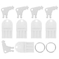 thumbnail image 4 of Llave para dispensador de toallas de papel, 10 unidades, con 2 anillos, repuesto universal para dispensadores comerciales de toallas de papel y papel higiénico., 4 of 8