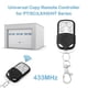 thumbnail image 4 of 50 uds. Mando a distancia, 4 botones, 433MHz, duplicador de copia para puerta, abridor de puerta de garaje, 5 uds., 4 of 5