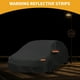 thumbnail image 3 of Cubierta impermeable para automóvil Unique Bargains - Protección exterior UV para Ford Fiesta Hatchback 2008-2022, 3 of 6