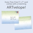 thumbnail image 3 of Tree-Free Greetings Sympathy Greeting Card 2 Pack, 100% Recycled Paper, 5 x 7, Loved Ones Never Leave Us (GT69298), 3 of 5