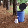 thumbnail image 2 of Portable Toilet Bucket - Features Liners for Easy Clean Up & Attached Carry Handle - Includes Seat and Lid Attachment, 2 of 3