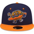 thumbnail image 2 of Men's New Era Navy/Orange Peoria Chiefs Theme Night 59FIFTY Fitted Hat, 2 of 5