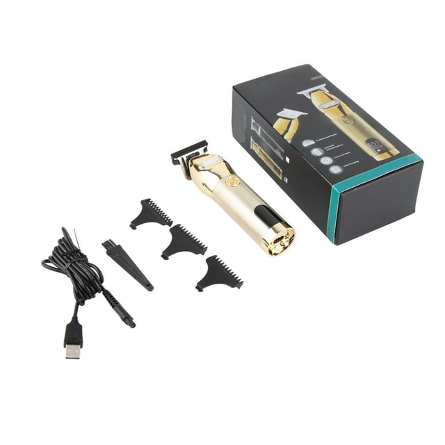 Cortador De Cabello Eléctrico Duradero Y Confiable, Cortaínea Para El Cabello De Hombres, Conveniente Para Sostener El Estilista Profesional De Diseño De Caparazón De Metal