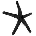 thumbnail image 4 of Hytrove Repuesto Base Para De Oficina En Nylon Negro Resistente Y Estable, 4 of 8