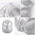 thumbnail image 3 of Miangastore Adjustable Snapback Closure Baseball Cap Silver 1Set 10.6x7.1x4.33in, 3 of 8