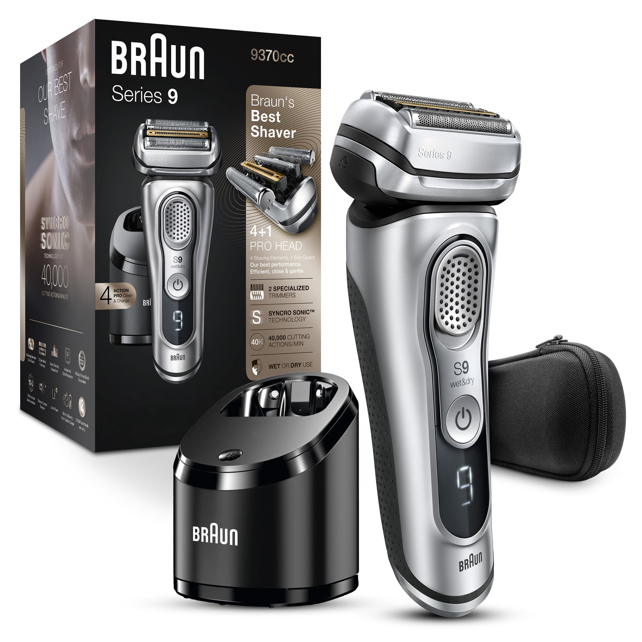 BRAUN Series9 Sports 新品未使用/Lisi Braun Series 9 Sport Shaver with Clean and Charge System