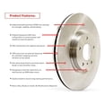 thumbnail image 1 of Brake Rotor -E-Line OEM Blank 600-73088, 1 of 4